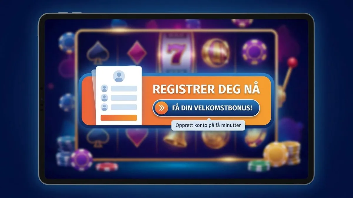 Registrer deg med bonus